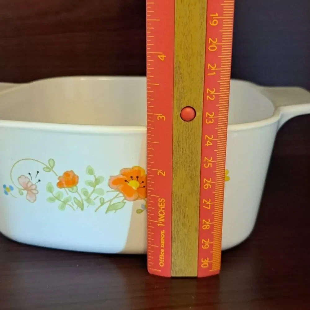 Vintage CORNING WARE Wildflowers Baking Dish A-1 1/2-B 1.5 Liter